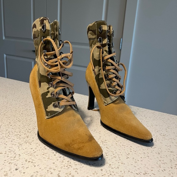 Brown Camouflage boots - Picture 3 of 5